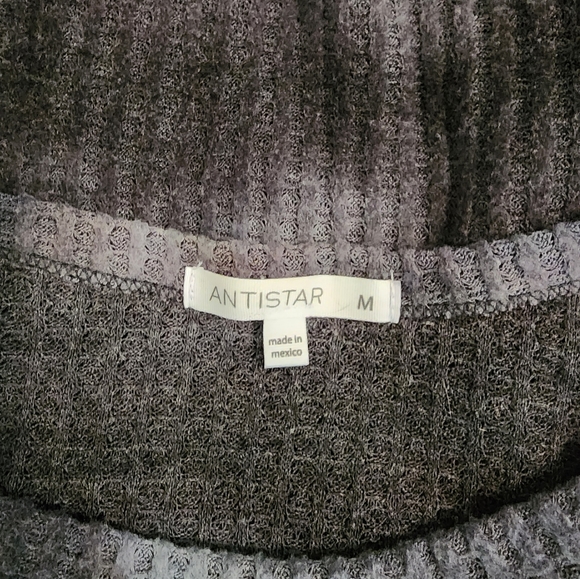 Antistar Cropped Waffle Knit Thermal - Picture 6 of 6